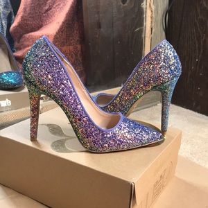 Glitter heels